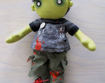 pull apart zombie doll