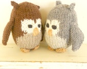 Eco Kids Toy - Owl -  Natural and Eco Friendly - Heirloom Treasure from Woolies on Etsy - woolies