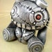 Wyr - The Original Steambunneh - Industrial Steampunk Sculpture / Figurine