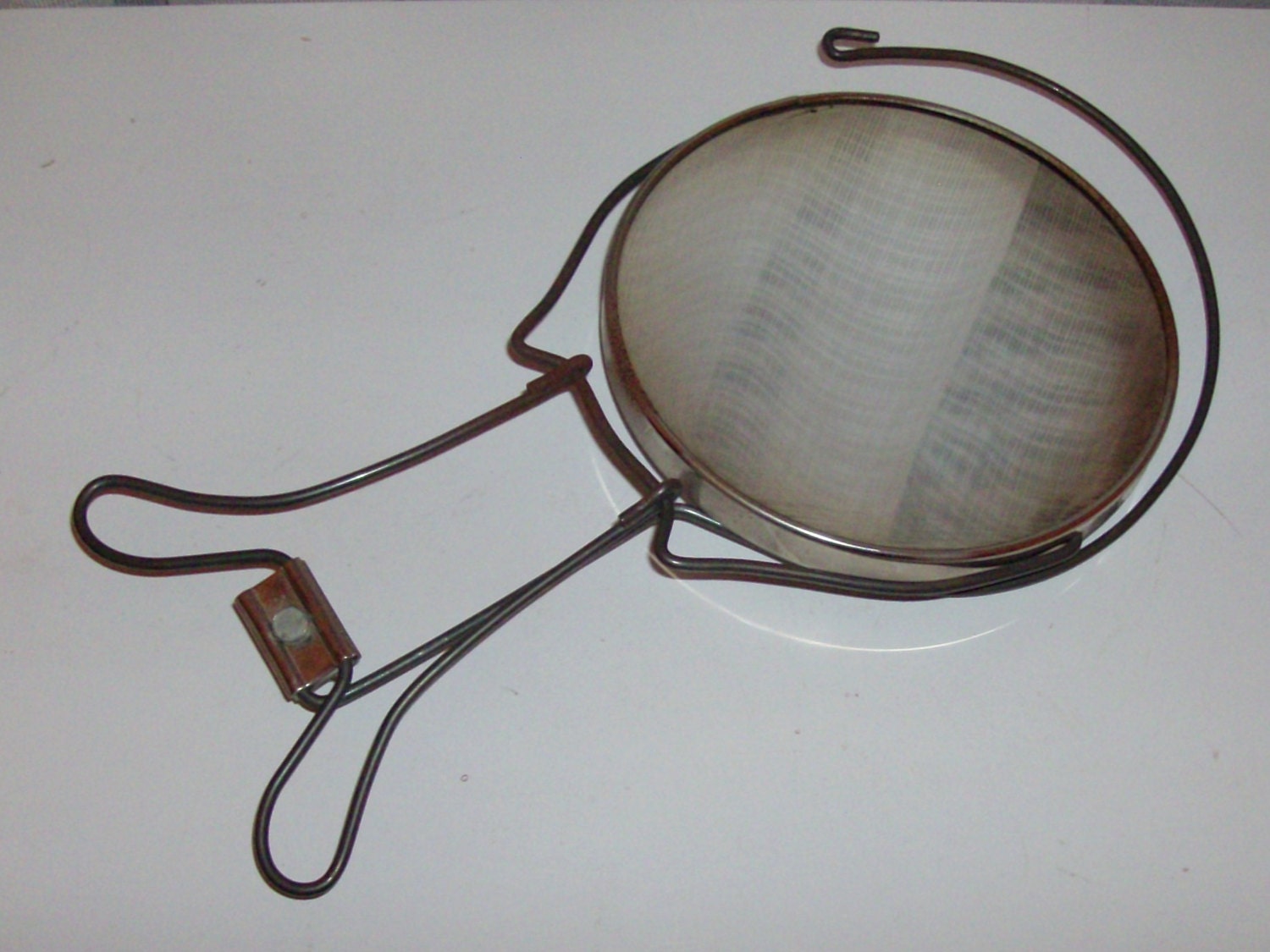 1940 Around the Neck Mirror by fromlosttofound on Etsy