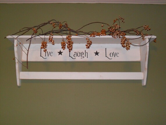 Live Laugh Love Quilt Rack by TheFallBasket on Etsy