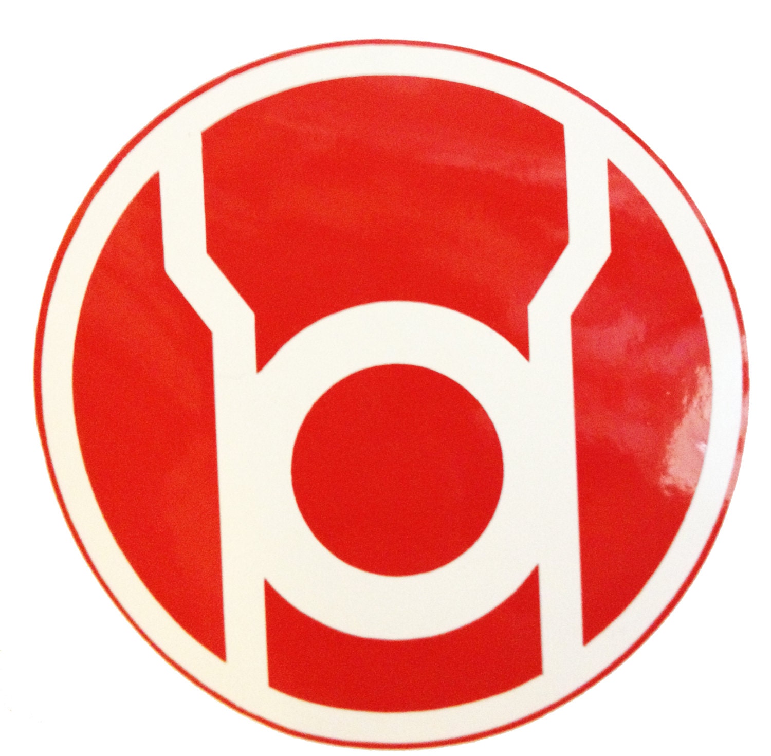 Items similar to Red Lantern Logo Vinyl Sticker Decal on Etsy