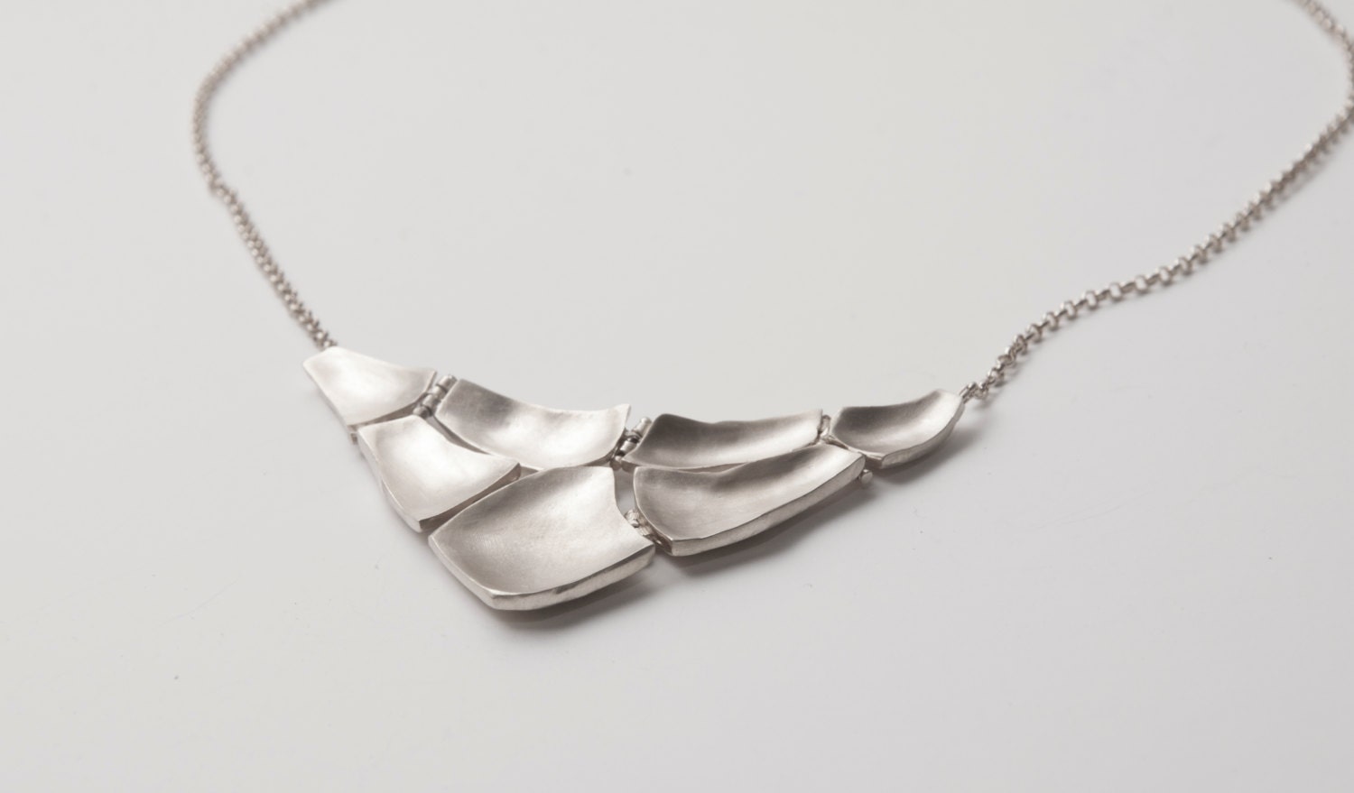 Parched Earth - Sterling Silver Necklace, sterling silver pendant, AA