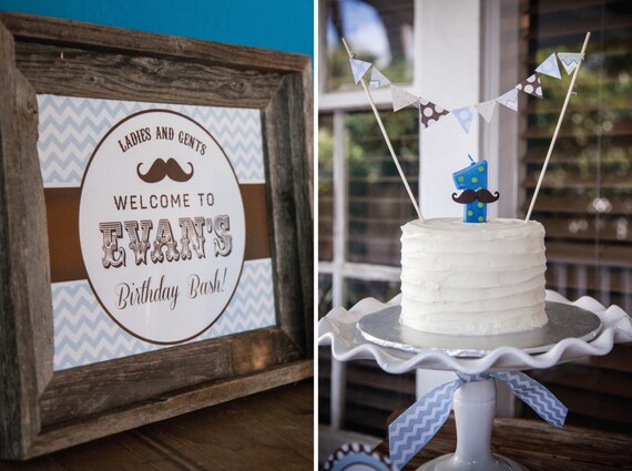 DIY, Little Man First Birthday PARTY PACK Il_570xn