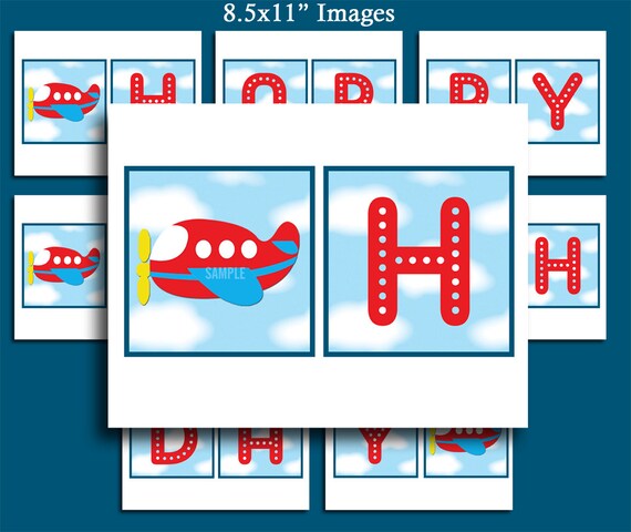 Free Printable Airplane Banner | airplane birthday banner printable airplane adventure Free Printable Airplane Banner | airplane birthday banner printable airplane adventure