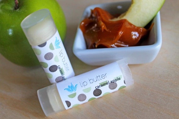Caramel Apple lip butter, Fall 2013 Collection, natural vegan gluten-free lip balm