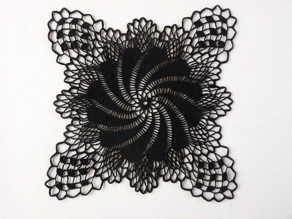 Popular items for black lace decor on Etsy