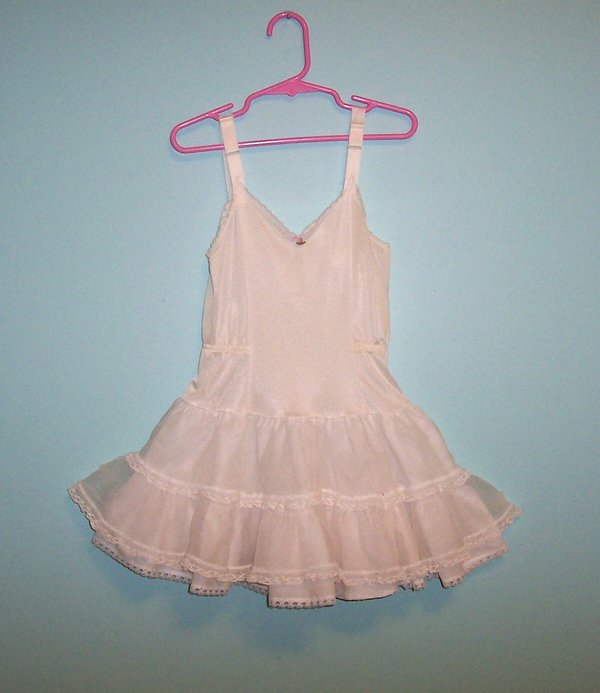 Size 6 Little Girls' Slip Petticoat by PatternsAndPinafores