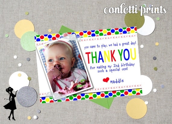 SESAME STREET Thank You Card / Photo Card Printable Il_570xn