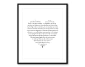 I carry your heart with me poem - e.e. cummings - subway art - typography wall art - 8 x 10 or larger print love poetry - heart typography - SusanNewberryDesigns