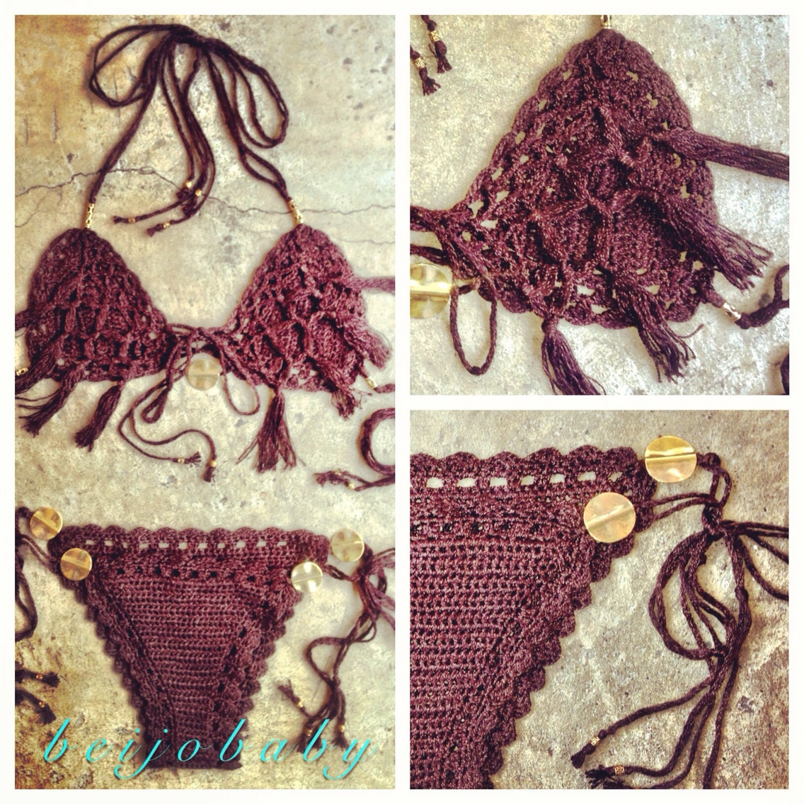 Tara Bikini By Beijobaby On Etsy