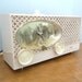 Mid Century Clock AM Tube Radio MODERN eames - Vintage Admiral Imperial Pink Clock Radio - Vintage Clock Radio Admiral Pink Mad Men Style