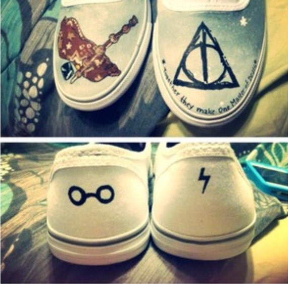 Customizable Harry Potter Canvas Shoes