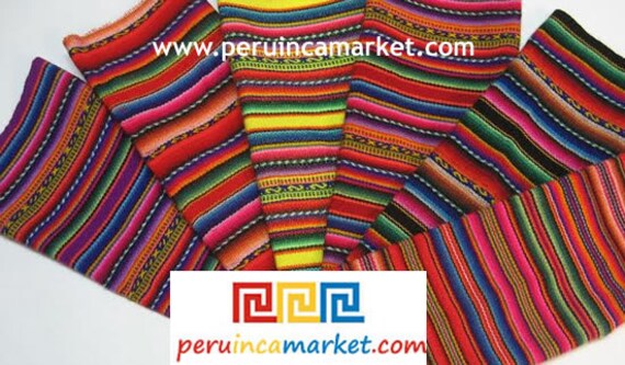 Peru founded pillow Peruvian Peruvian blanket Brown pillow