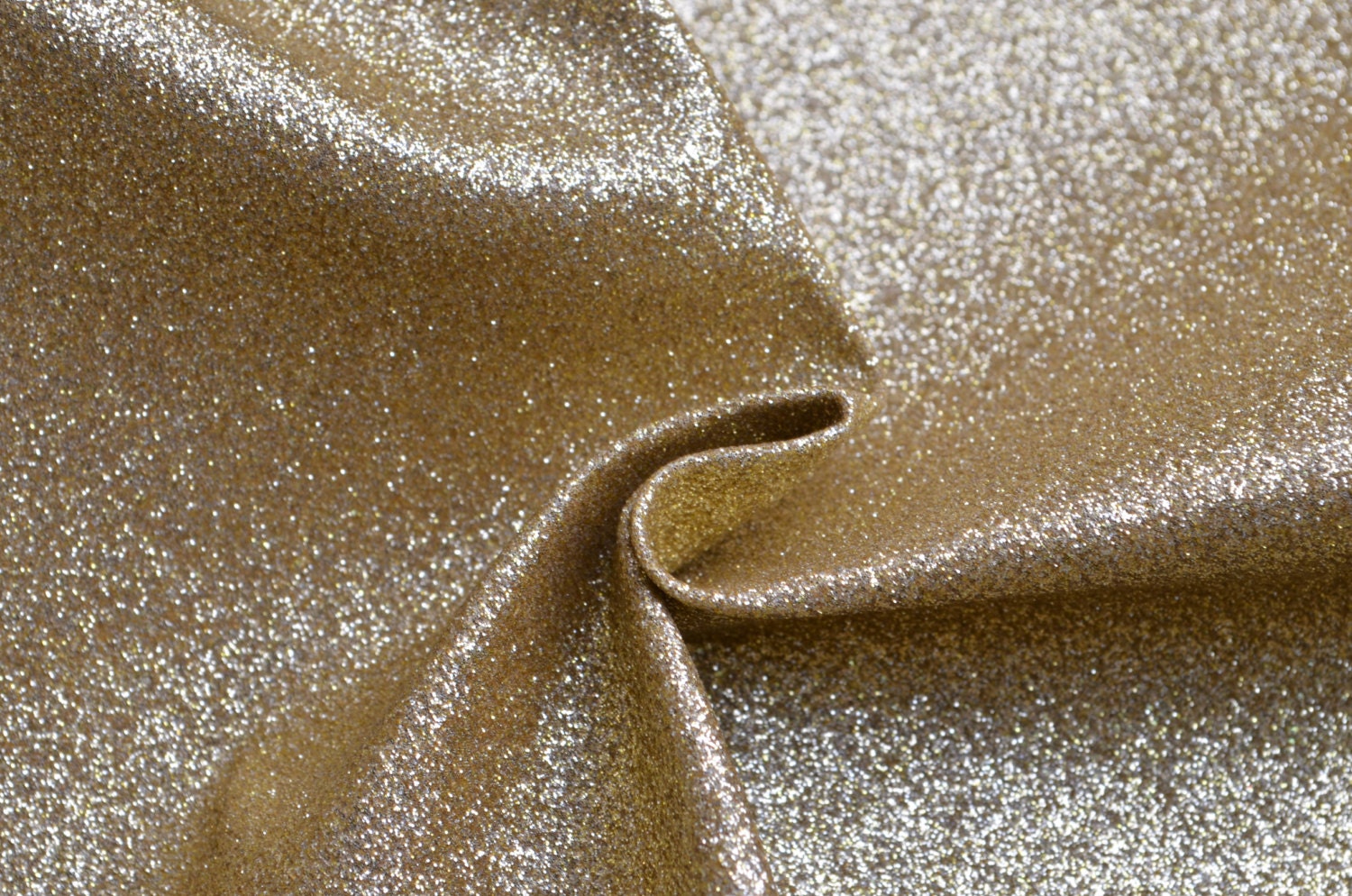 Free Shipping-Half Yard Strong Brassy Gold Shiny Glitter Fabric For Making Bags,Pouches,Phone Case Fabric,PU Upholstery Faux Leather - Lovecase