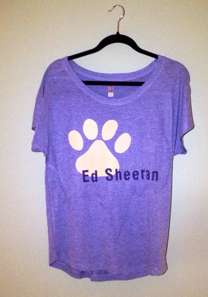 ed sheeran cat shirt