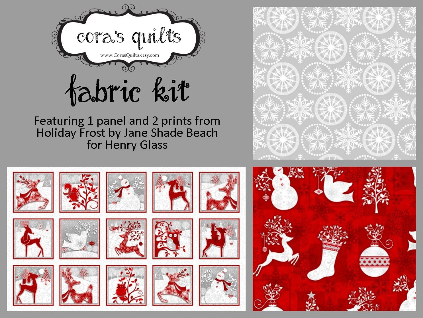 Holiday Frost By Jane Shade Beach For Henry Glass By Corasquilts 4267