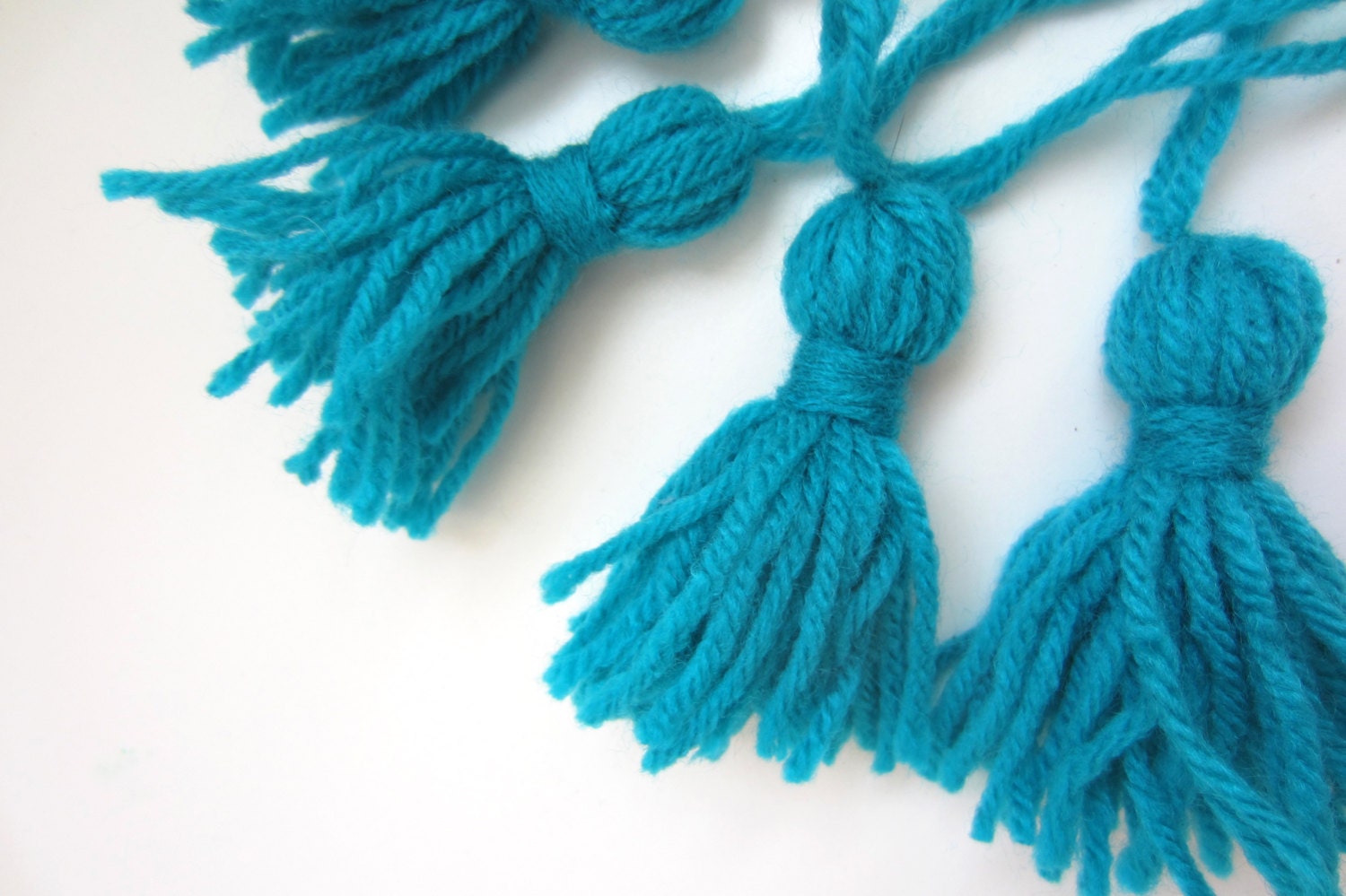 Popular items for yarn tassel on Etsy