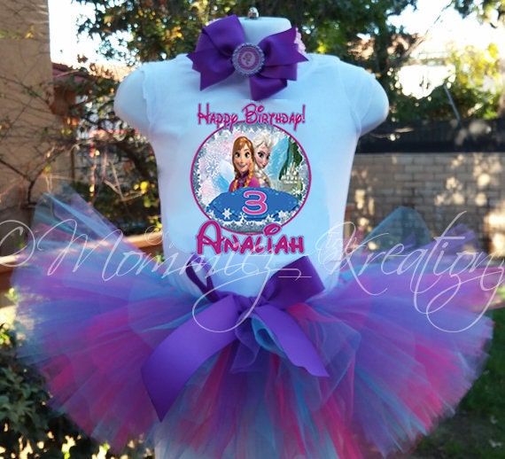 Disney Frozen birthday outfit, Frozen tutu set, Frozen birthday shirts
