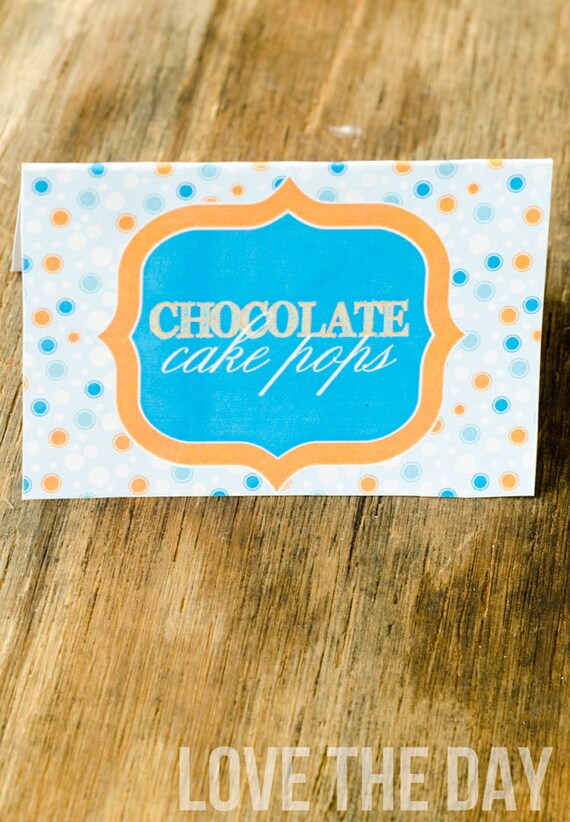 Sip & See Baby Shower PRINTABLE DIY Food Labels by Love The Day Il_570xn