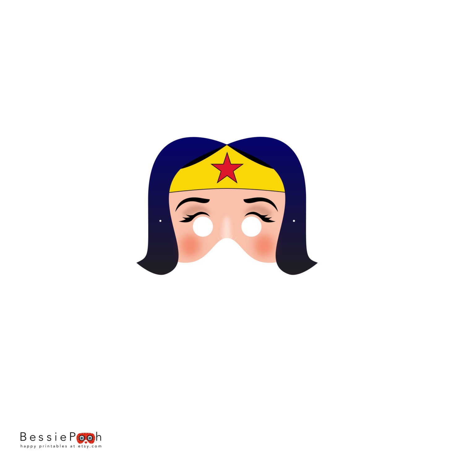 Printable Womens Mask