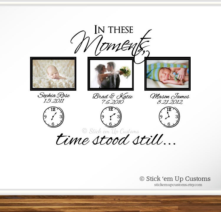 In These Moments Time Stood Still. Wall by StarstruckIndustries