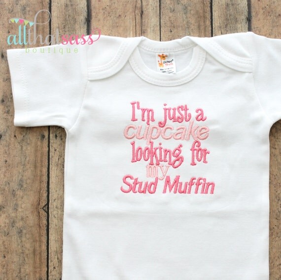Funny Baby Girls Clothing I'm Just a by AllThatSassBoutique