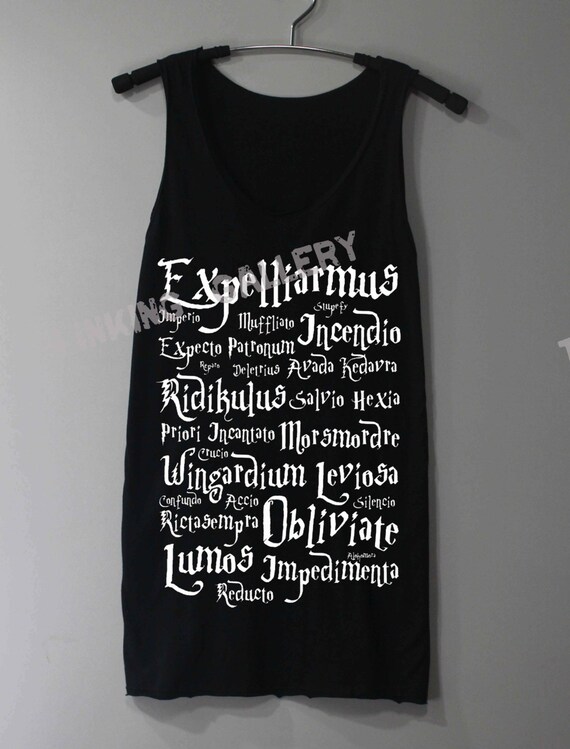 harry potter spell shirt