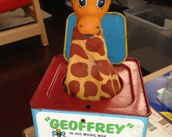 Popular items for geoffrey giraffe on Etsy