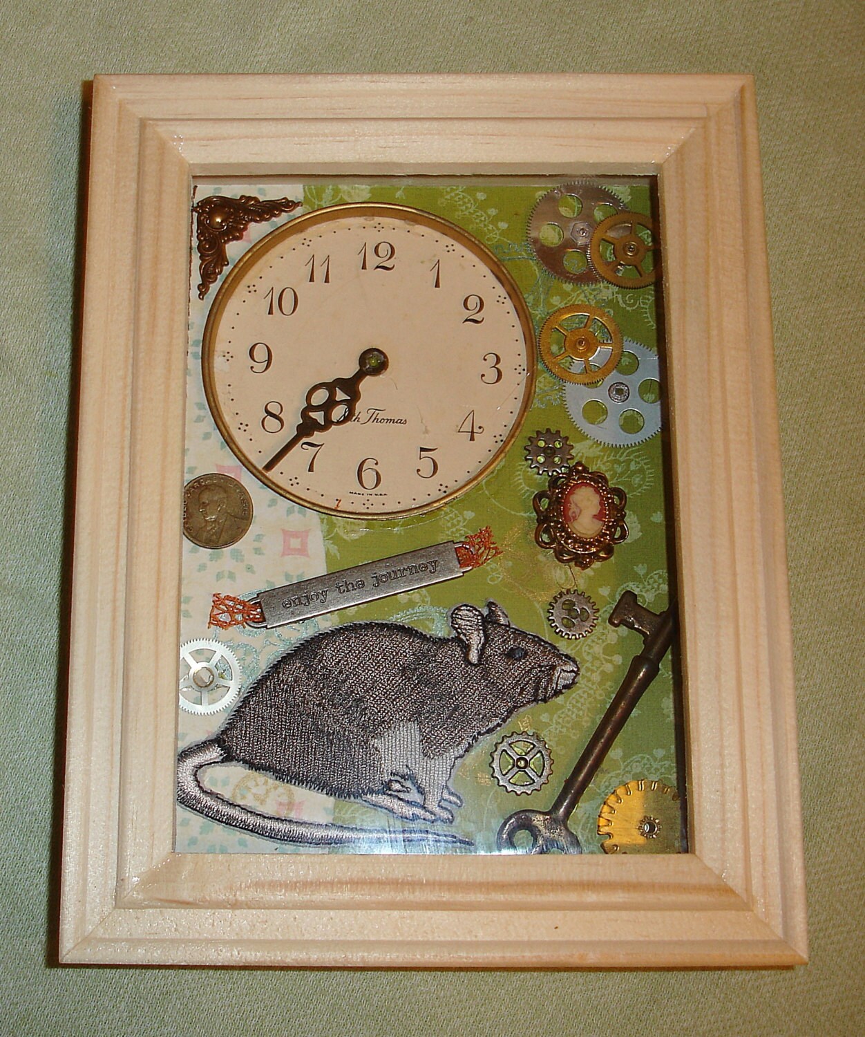decorative steunk shadow box frame ooak by decorative steunk shadow box frame ooak by