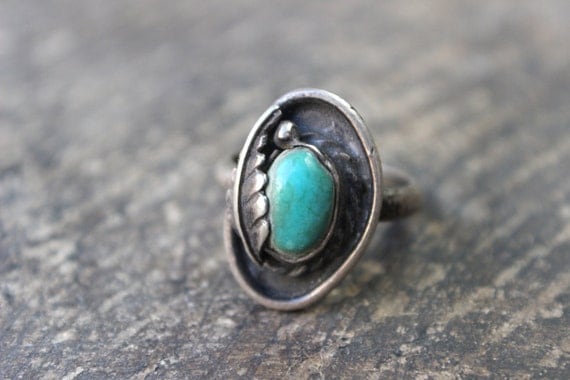 Southwest RING / Vintage Sterling Silver by SouthwestVintage