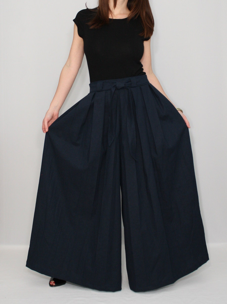 palazzo pants with skirt