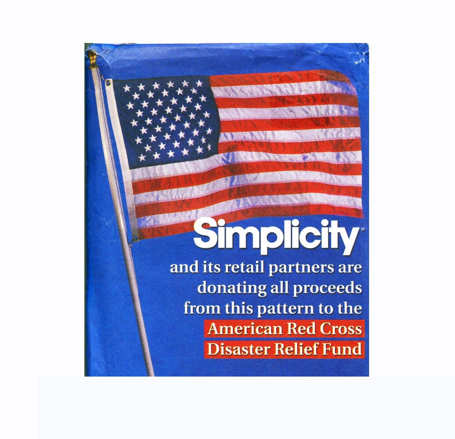 Large American Flag Craft Sewing Pattern by DesignRewindFashions