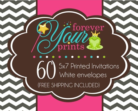 60 Professionally Printed 5 x 7 Cards - PRINTING SERVICE Il_570xn