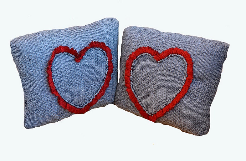 Valentine pillow with pillowcase - dosiak