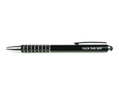 fck this sht - black pen with a smart phone stylus. MATURE swears - thecarboncrusader fck this sht - black pen with a smart phone stylus. MATURE swears - thecarboncrusader