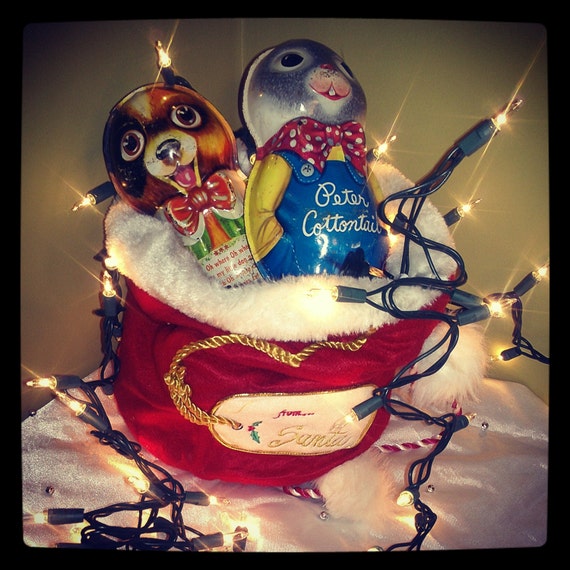 1950's Tin Mattel Music box toys by kuntryattic on Etsy