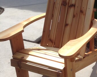 Adirondack Chair shipped as a kit t o be assembled. Easy assembly with