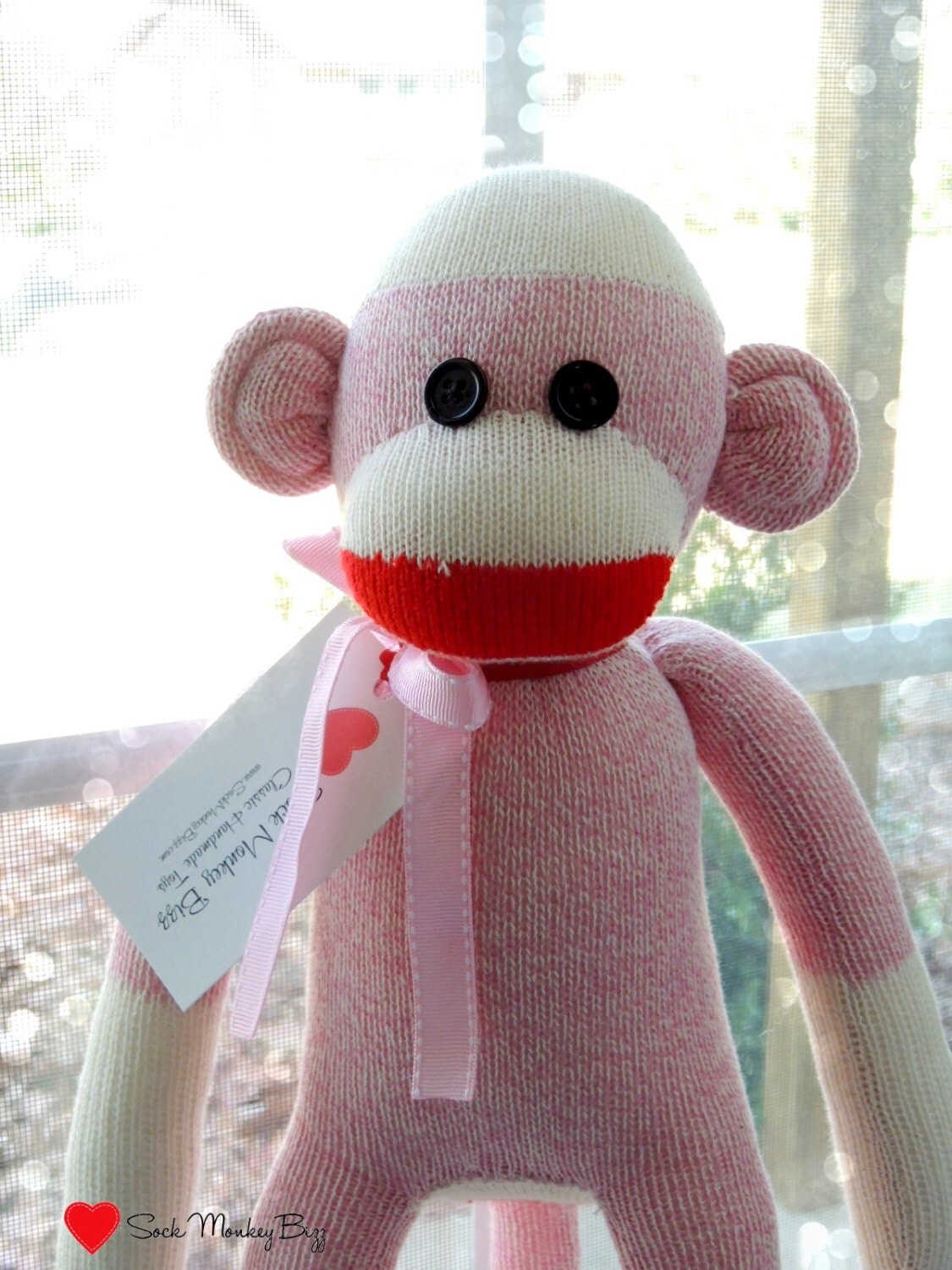 sock monkey doll