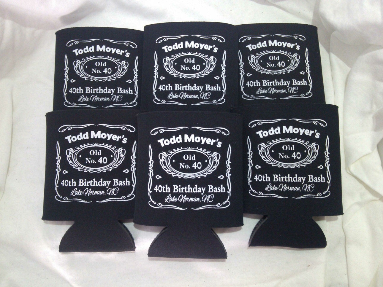 30th birthday can koozies