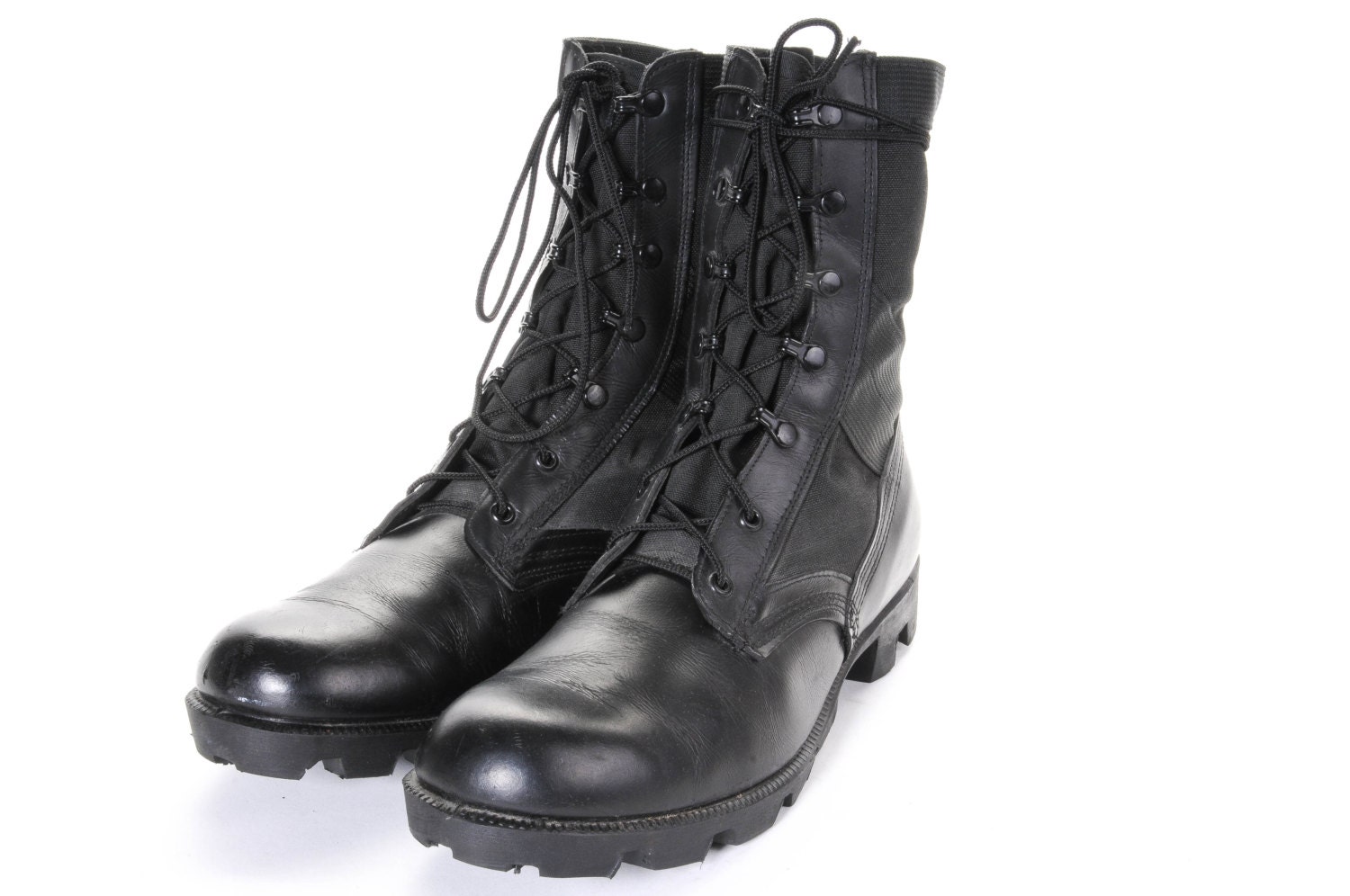 Men's Black Jungle Boots Size 11