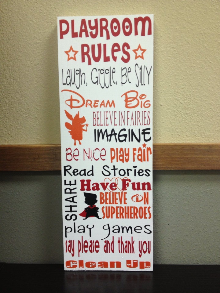 Popular items for game room rules on Etsy