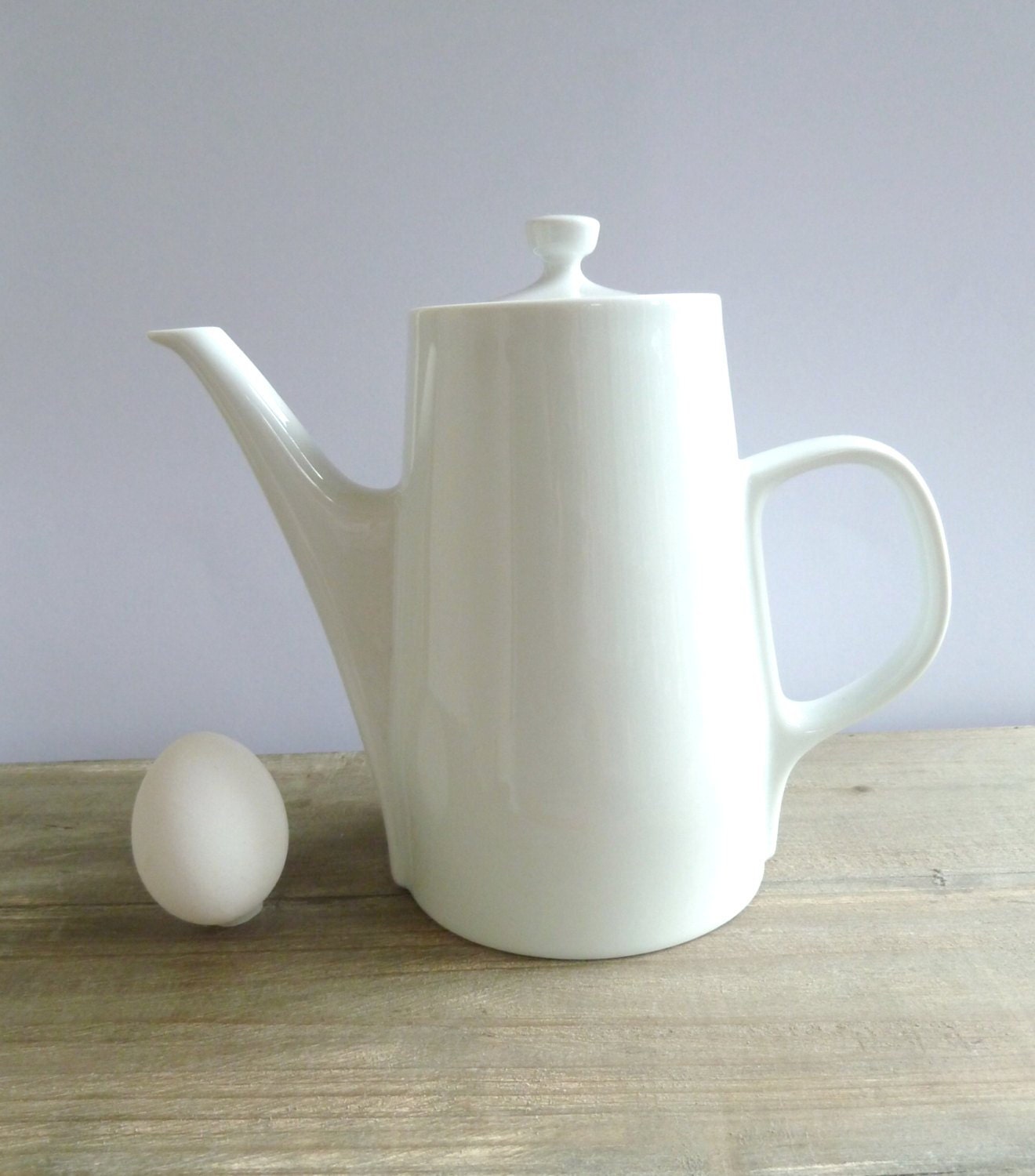 Vintage MELITTA Coffee Pot Form 8 110 white by GermanZeitgeist