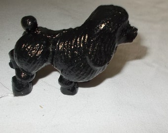 black poodle figurines