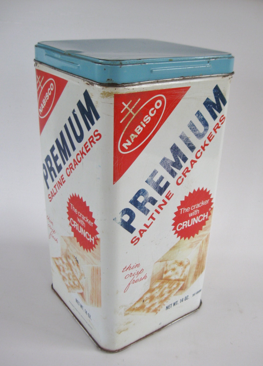 1969 Nabisco Premium Saltine Crackers Tin by ThoughtfulVintage