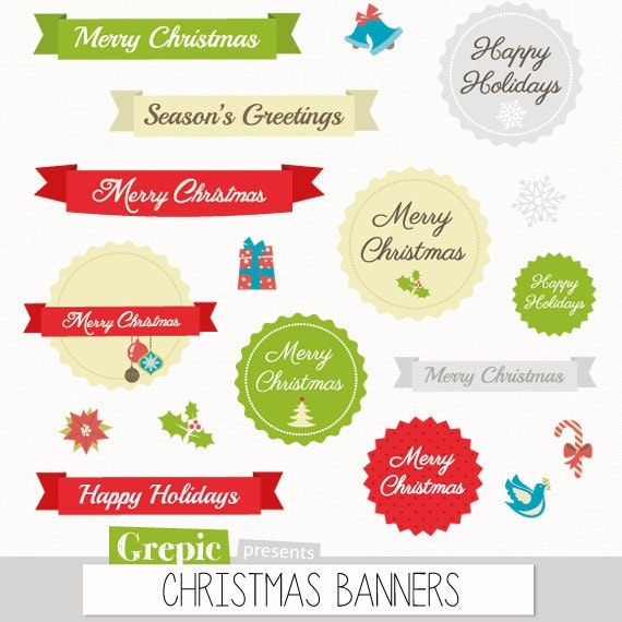 free happy holiday clip art banners - photo #39