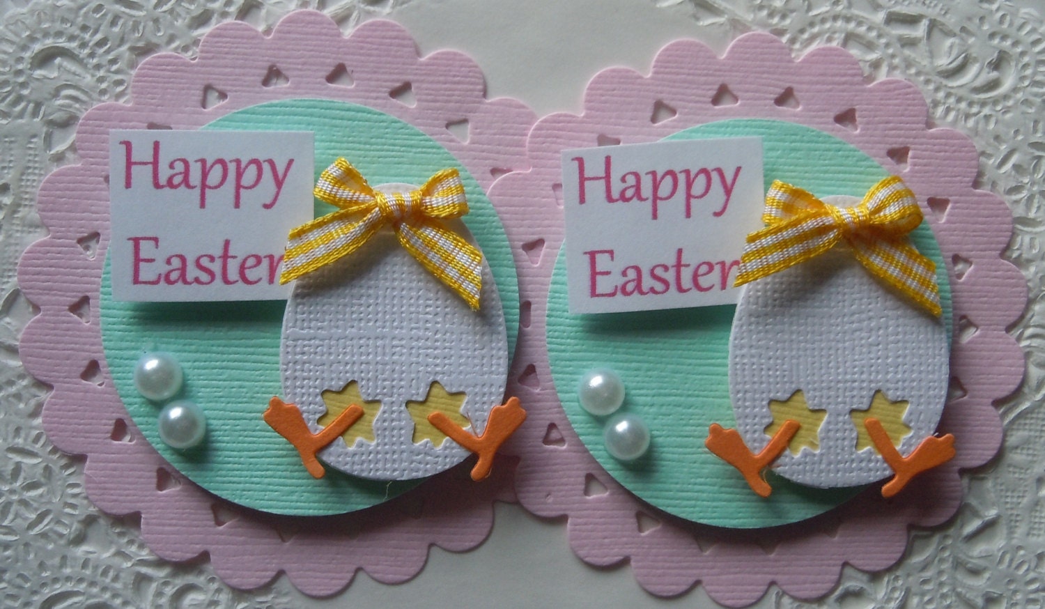 Spring/Easter Chick Embellishments