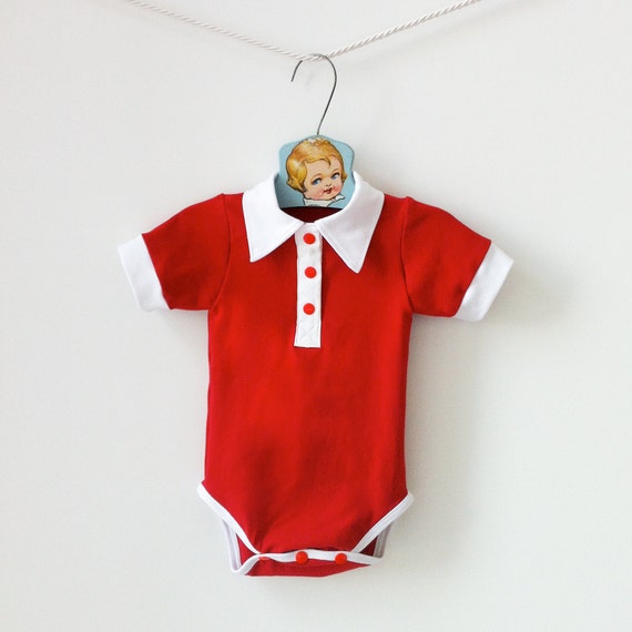 polo shirt onesie