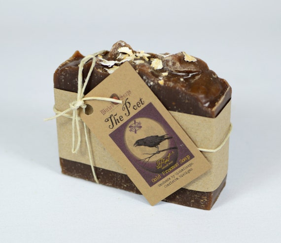 The Poet Oatmeal Stout Cold Process Soap - Beer Soap