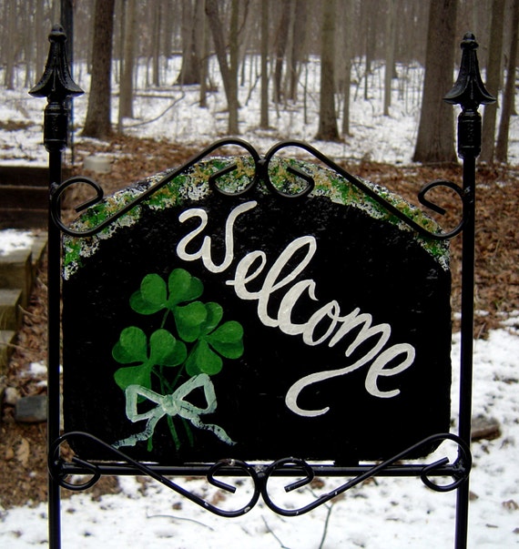 st patricks day welcome signs